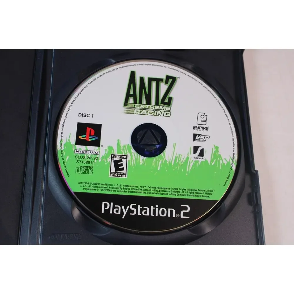 Antz Extreme Racing (Sony PlayStation 2, 2002, PS2) Authentic, Tested/works